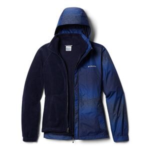 NEW Columbia Women's Ruby River Waterproof Interchange Jacket LARGE L Fleece